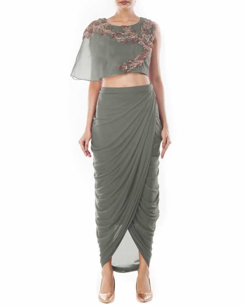 Draped Skirt