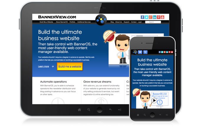 Mobile Device Website