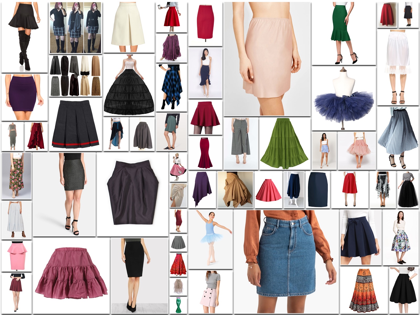 Types of Skirt