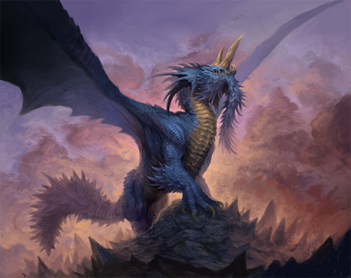 Ancient Blue Dragon