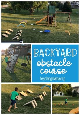 Backyard Obstacle Course Outdoor Game