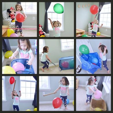 Balloon Tennis or Balloon Volleyball