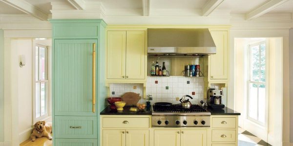 Brightly Hued Cabinet