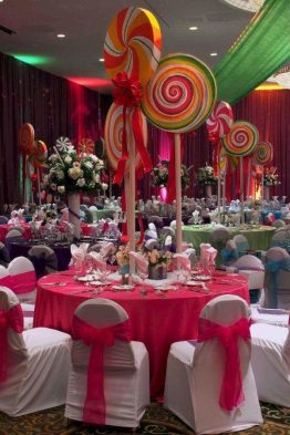 Candyland Christmas Wedding Theme