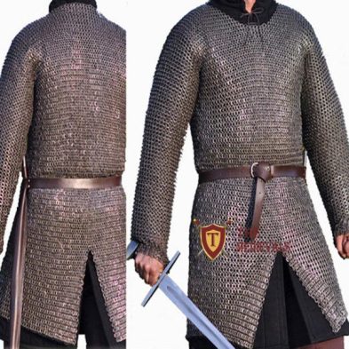 Chainmail Hauberk Armor