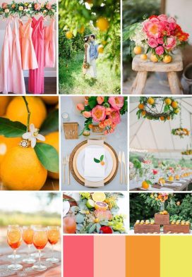 Citrus Wedding Theme