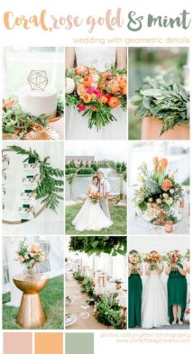 Colorful Geometric Wedding Theme