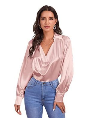 Draped Blouse Top