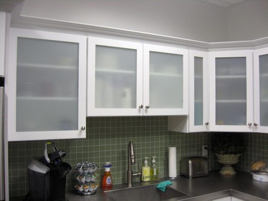 Frosted Glass Cabinet