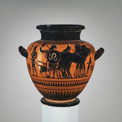 Greek Pottery Art