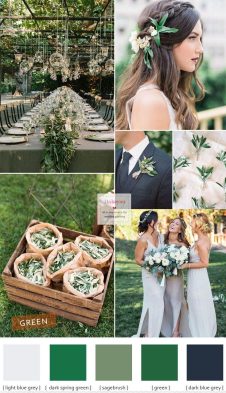 Green Wedding Theme