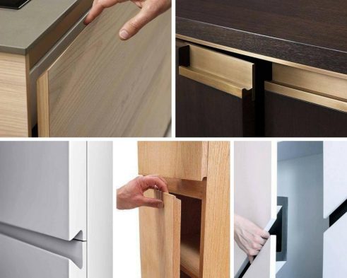 Handle Less Cabinet