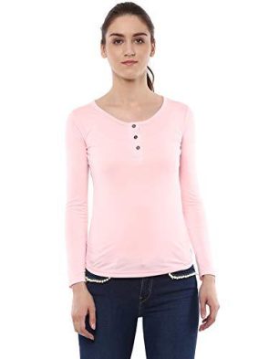 Henley Neck Top