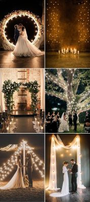 Light It Up Wedding Theme