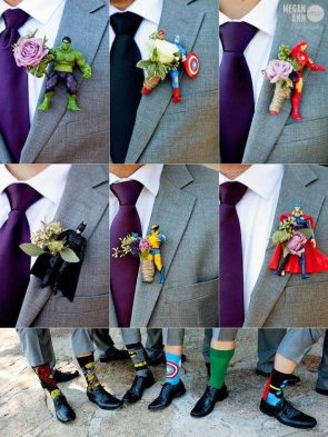 Marvel & DC Wedding Theme