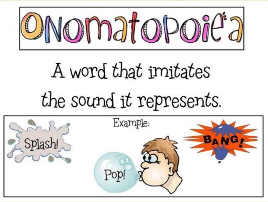 Onomatopoeia Figurative Language