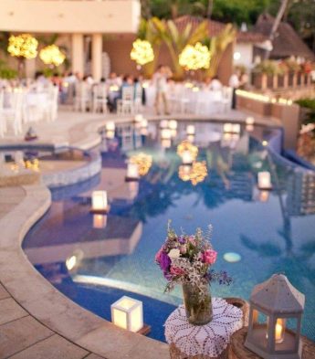 Poolside Fun Wedding Theme