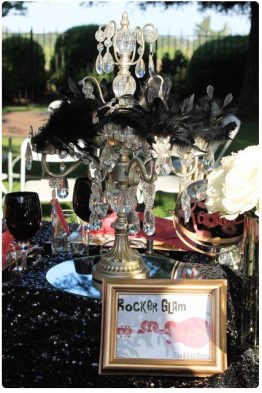 Rock Glam Wedding Theme