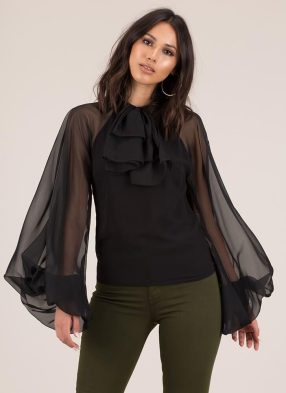 Sheer Sleeves