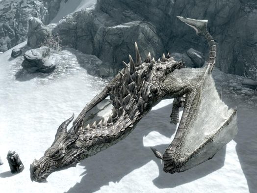 Skyrim Dragons Dragon