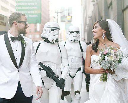 Star Wars Wedding Theme