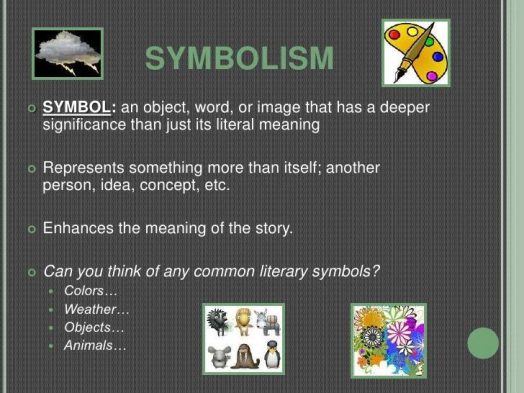 Symbolism Figurative Language