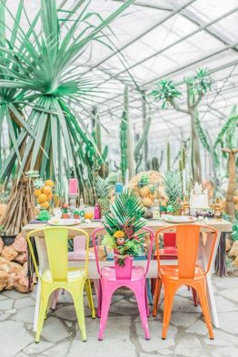 Tropical Fiesta Wedding Theme