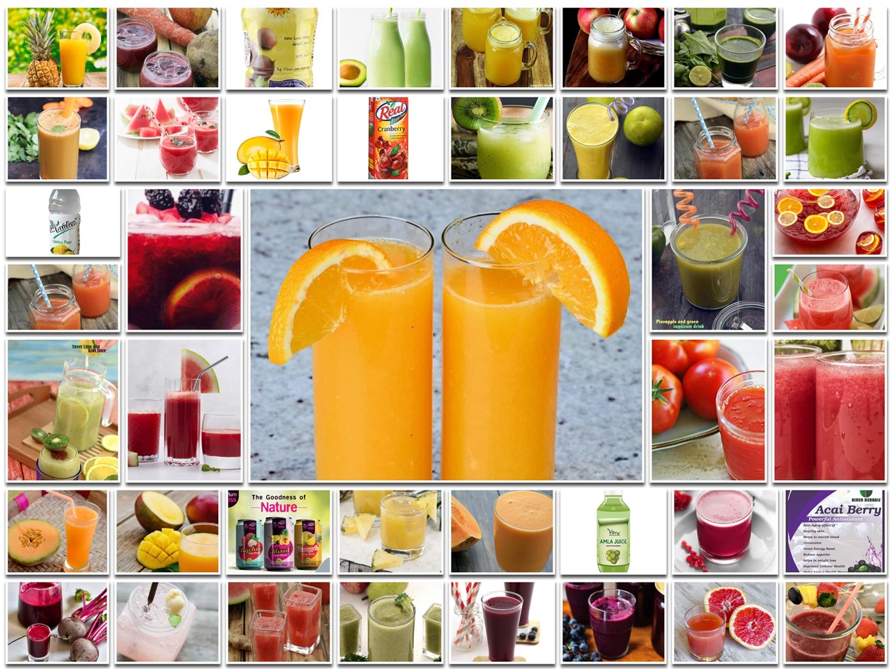 Types of Juice Flavors