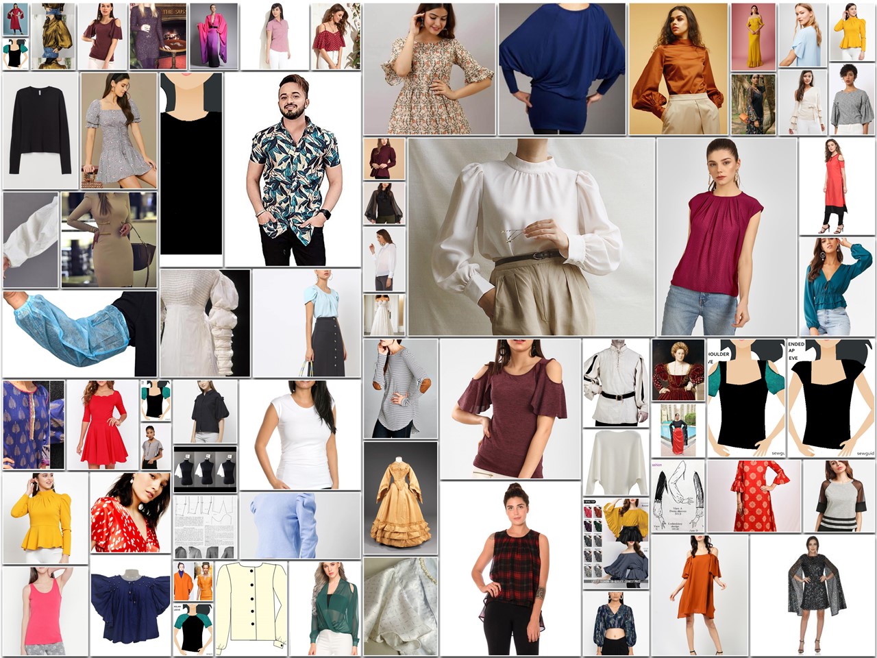 Types of Sleeves Design Patterns