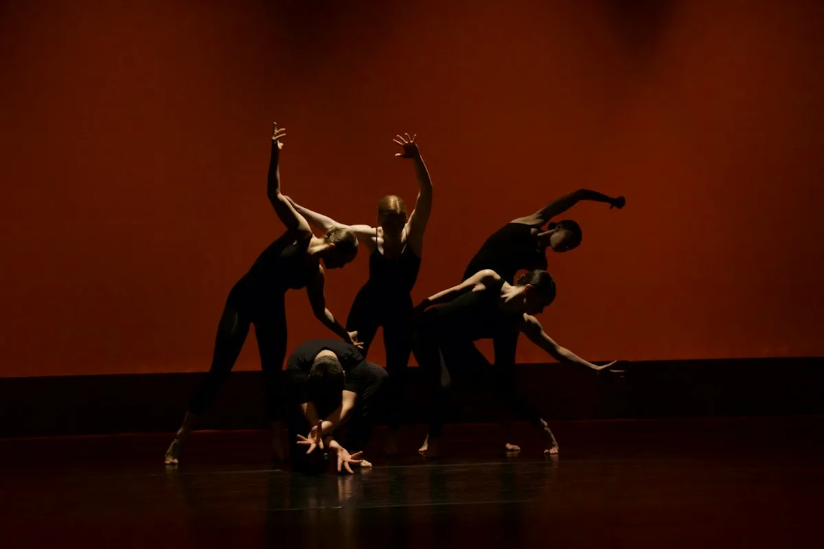 Dancers performing on a stage