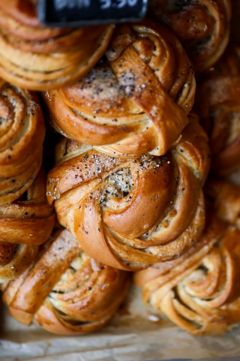 Danish pastry swirls