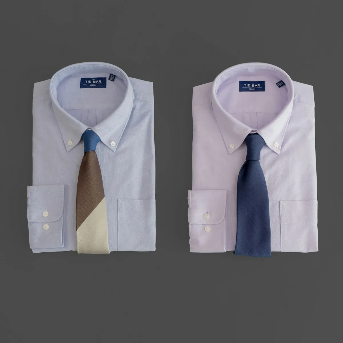 Dress shirts with ties