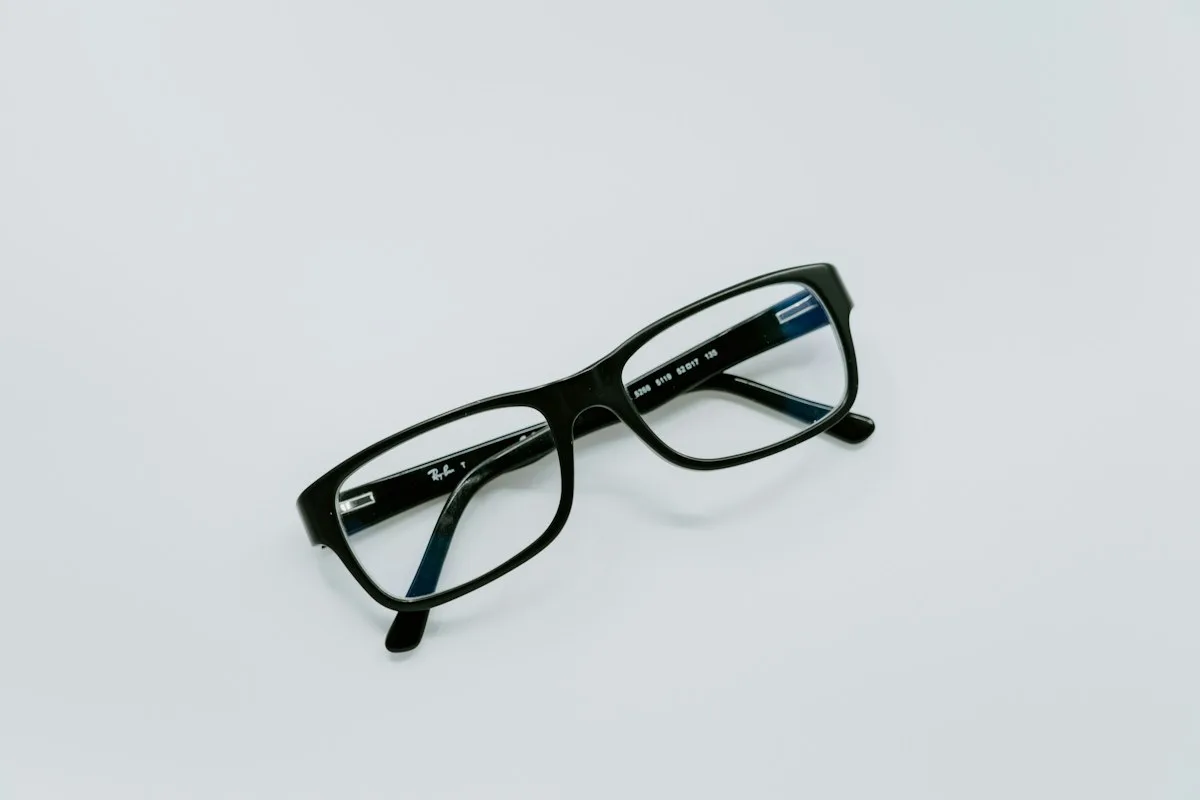 Rectangular reading glasses